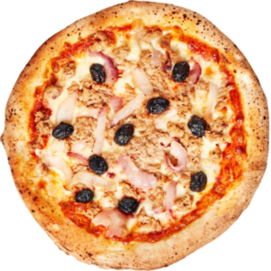 Pizza Napoletana Tonno e Cipolla Rossa di Tropea Calabria IGP